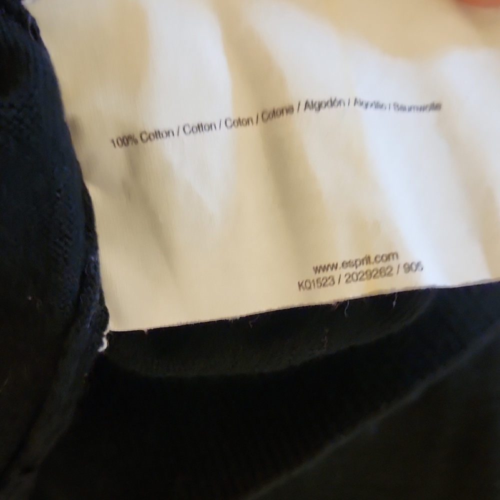 Esprit Black Ruffled Cardigan - Picture 5 of 8